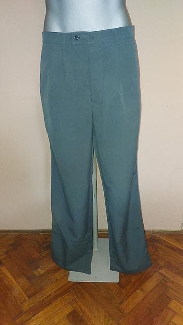 plamen amity 1: MUŠKE PANTALONE Tamno sive muške pantalone firme Oslo&Bucci. Broj — 4