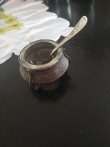 Vintage posudica za kavijar srecno