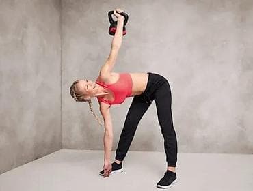 ruski dvogled: CRIVIT Kettlebell 4 kg - Težina: 4 kg (označeno na proizvodu) - — 8