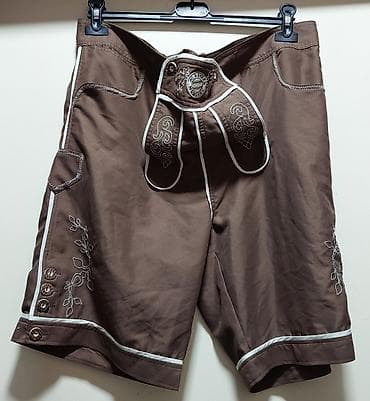 armani sorc za kupanje: Muške bavarske kratke pantalone (lederhosen stil) - Tradicionalni — 1