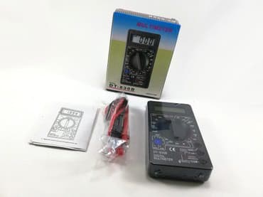 Ampermetri: Digitalni unimetar DT-830 B sa meracem temperature Nov,neotpakovan — 2