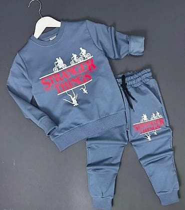 Kids' costumes: Dečiji komplet trenerke – Stranger Things motiv - Dvodelni set — 2