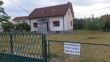 kuće obrenovac: Plac i kuća – porodična kuća sa velikim dvorištem i voćnjakom u — 1