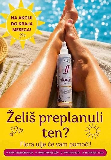 FloraFit Professional – ulje za masažu sa narandžom, 200 ml - Pomaže