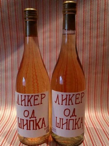 Domaći liker od šipka - Ručno pravljen liker od zrelog šipka (divlje — 1