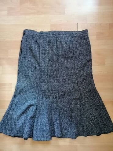 zara helanke sa prorezom: 8XL (EU 56), color - Grey — 3