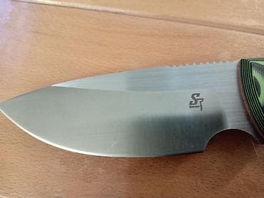 ski odela za decu: Fiksni nož - Oštrica: široka drop-point forma sa sekundarnim usekom — 4