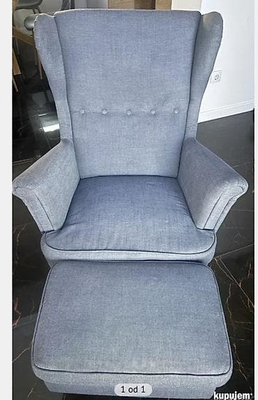 HITNO lreuzimanje zbog preuredjivanja prostora!!!Siva tapacirana Ikea
