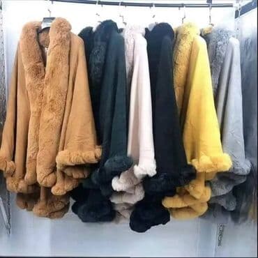 pončo za zimu: ❤️Prelepi ponco❤️ Mekano krzno. Moze do XXX sigurno Obim do 130 cm — 1