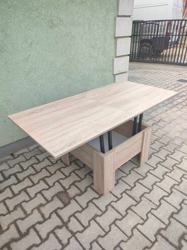 plasticni sto za decu: Transformer sto Sto 2 u 1 80*80 / 160*80 U svim bojama univera Klasik — 7