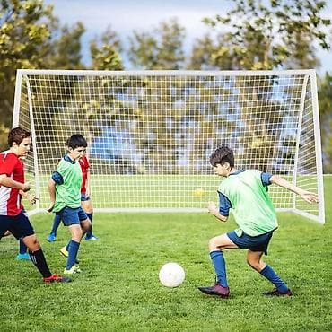 aksa kadice za bebe: Veliki prenosivi fudbalski gol za dvorište/trening - Dimenzije: 365 — 4