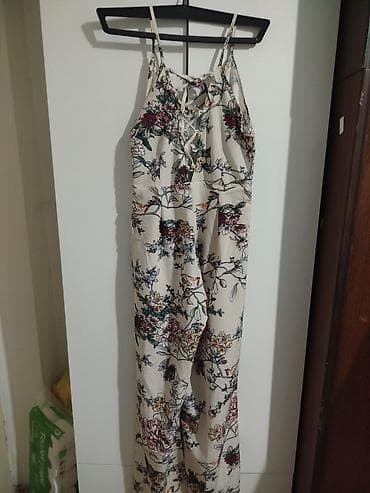 Skafanderi: Ženski letnji kombinezon sa cvetnim printom - Model: dugi kombinezon — 3