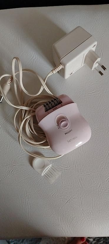 air cooler: PHILIPS EPILATOR, sa adapterom i četkicom za čišćenje, korišćen ali — 1