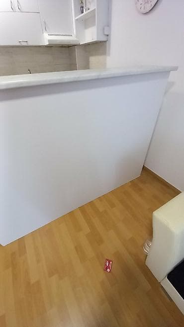 Kuhinjski nameštaj: Šank/kuhinjski pult sa odlaganjem – bela boja - Funkcionalan šank sa — 6