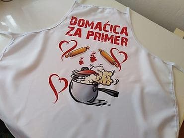 sinsay polica na tockice: Kecelje sa personalizovanom štampom po želji.Prijatna tkanina za — 2