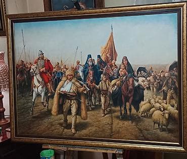 Seoba Srba, ulje na platnu. dimenzije 100x140cm. prodaje se — 1
