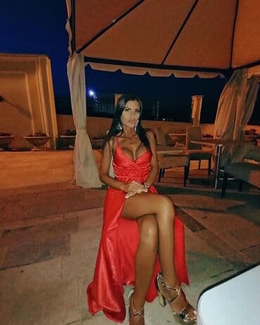 leprsava haljina: Color - Red, Cocktail, With the straps — 2