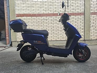 el motocikli: Električni skuter ICON Hunter 14 – plavi - Snažan gradski e-skuter — 3