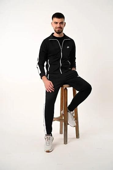 house jakne: Trenerka Nike, bоја - Crna — 3