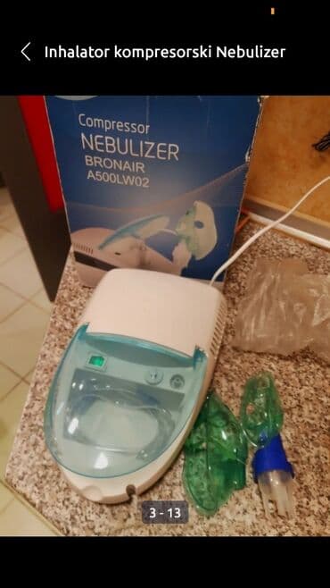 Inhalatori, nebulizatori: Inhalator kompresorski dobar Nebulizer sa novom maskom i rasprskivačem — 2