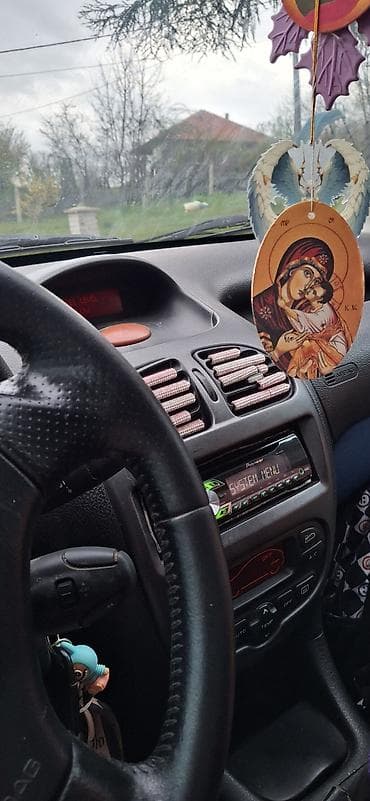 konjska kola: Peugeot 206 CC kabriolet, srebrna boja, kupe-kabrio sa tvrdim — 6