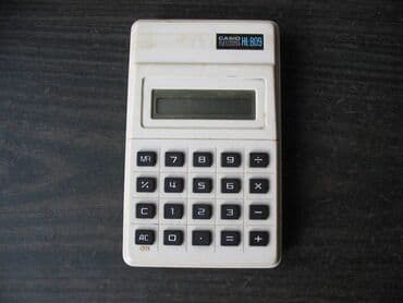 solarni radio: Casio electronic calculator HL-809 Sa početka 80-ih. Dugo stoji — 1