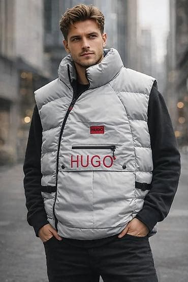 boss sakoi muski: Prsluk Hugo Boss, bоја - Crna — 4