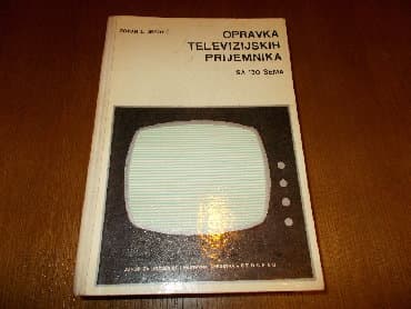 Knjige i stripovi: Knjiga Opravka televizijskih prijemnika sa 130 šema (Zoran L — 1