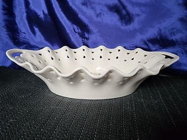 cinije sa drvenim postoljem: Porcelanska vintaz cinija. Porcelanska univerzalna cinija — 8