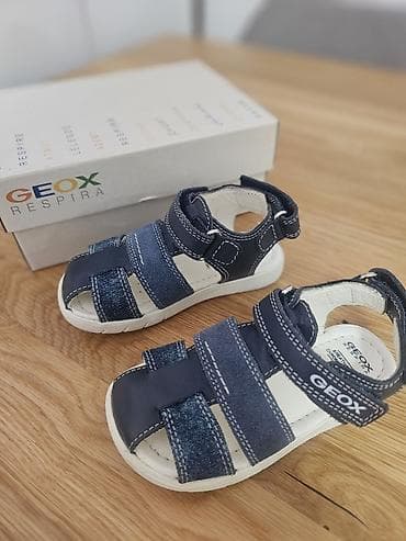 elegantne sandale ravne: Dečije sandale Geox Respira, veličina 24. - Materijal: kombinacija — 8