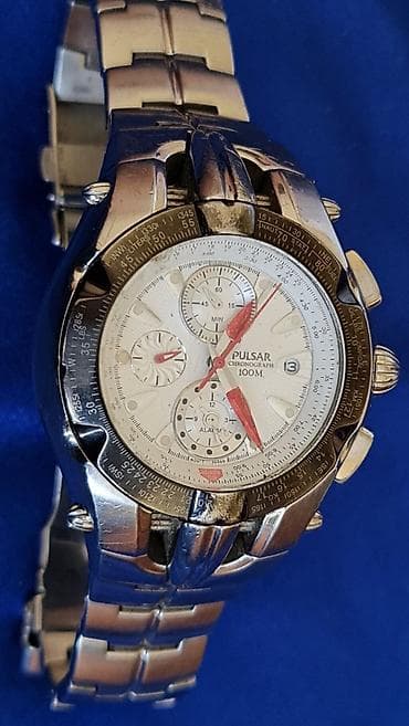 Pulsar muški hronograf – 100M - Brend/model: Pulsar Chronograph 100M na lalafo.rs Pulsar muški hronograf – 100M - Brend/model: Pulsar Chronograph 100M