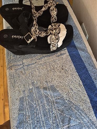 cipele najvise gracelaniz deichman a: Ženske sandale Seastar Blue – model JH397 - Boja: crna - Veličina: 37 — 4