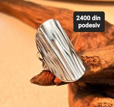 prsten za palac zenski: Materijal: Hirurški čelik — 1