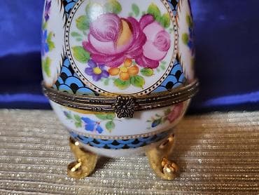 lusteri kraljevo: Kutija nova za nakit,porcelanska Limoges by Vicko iz 80/90ih.god — 3