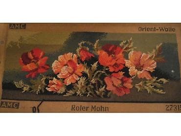Goblen 12 Nedovršen goblen, dimenzije 67x27,5 cm. Rađen vunom za na lalafo.rs Goblen 12 Nedovršen goblen, dimenzije 67x27,5 cm. Rađen vunom za