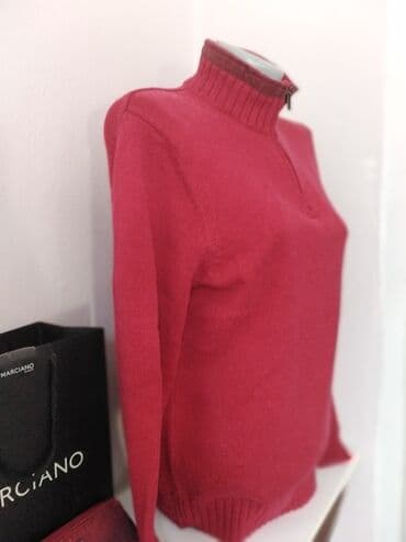 h: M (EU 38), Cotton, Single-colored, color - Red — 2
