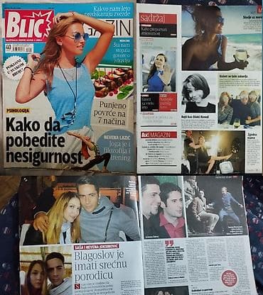 Lov i ribolov: Komplet časopisa Blic Magazin i Blic Žena (9 broja) Dobro očuvani — 7
