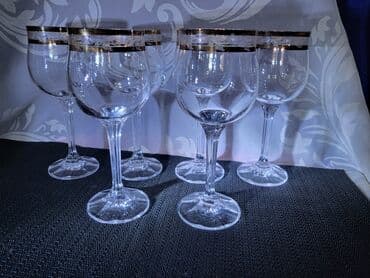swarovski case za vino cena: Case kristal za vino Bohemija,rucni rad 60te.god. Case kristal,rucna — 2