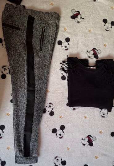 žute pantalone: Bundle: Sweatshirts, Jeans, Pants, For girls, age: 9-10 years — 2