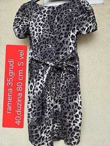 prsluk s: Dorothy Perkins haljina, veličina UK 8 / EU 36. - Model: midi dužina — 5