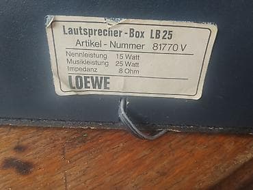 fiat 500 bluetooth: Loewe pasivne zvučničke kutije LB25 (model 81770 V) - Tip: par — 3