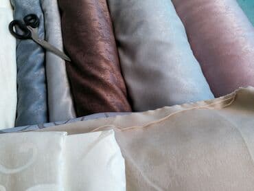 Figure: Draperije po meri Dužina i širina po meri. Ušivena traka i ivice — 2