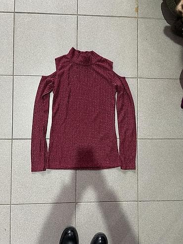 Personal Items: Ženska bluzica sa otvorenim ramenima Univerzalna veličina, puna — 1