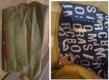 zenske torbice mona: Maslinasto zelena, senf, oker boja, Marc by Marc Jacobs torba sa — 6