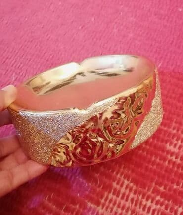 polovan namestaj iz nemacke novi sad: Ashtray, color - Gold, New — 2