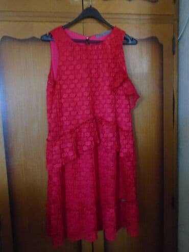 kaput sa dva lica: PS Fashion S (EU 36), color - Red, With the straps — 7