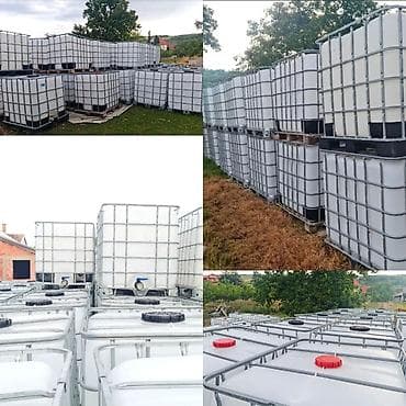 Prodajem plastične IBC cisterne-kontejnere od 1000 l. Cisterne su kao