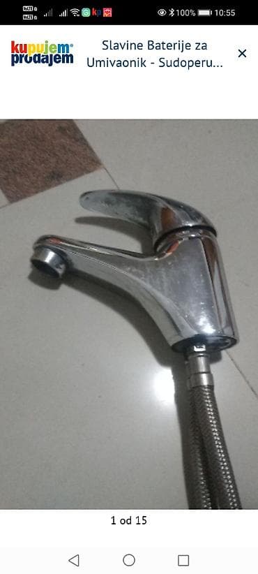 parkside punjac za akumulator: Jednoručne slavine za kupatilo/kuhinju – set - Tip: mešajuće baterije — 2