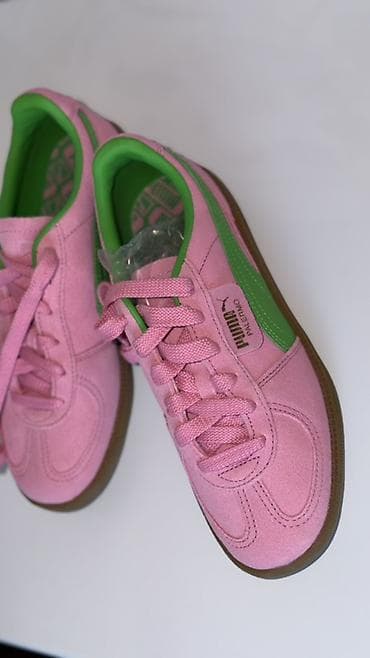 balmain beograd: PUMA Palermo patike – pink/zelena PUMA Palermo Special patike – nove — 7