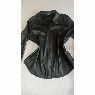 zara bluze 2022: Zara, S (EU 36), Jednobojni, bоја - Crna — 4